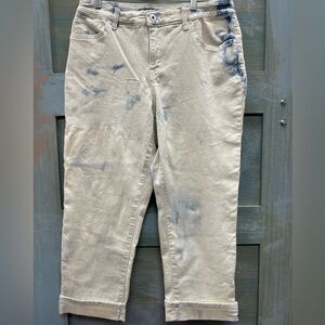 Style & co curvy capri jeans